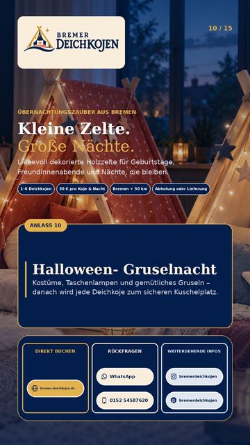 Flyer: Halloween-Gruselnacht